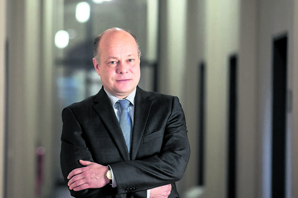 Er jagt mit seinen Männern die Knarren-Lady: Kripo-Dezernatsleiter Olaf Richter (50).