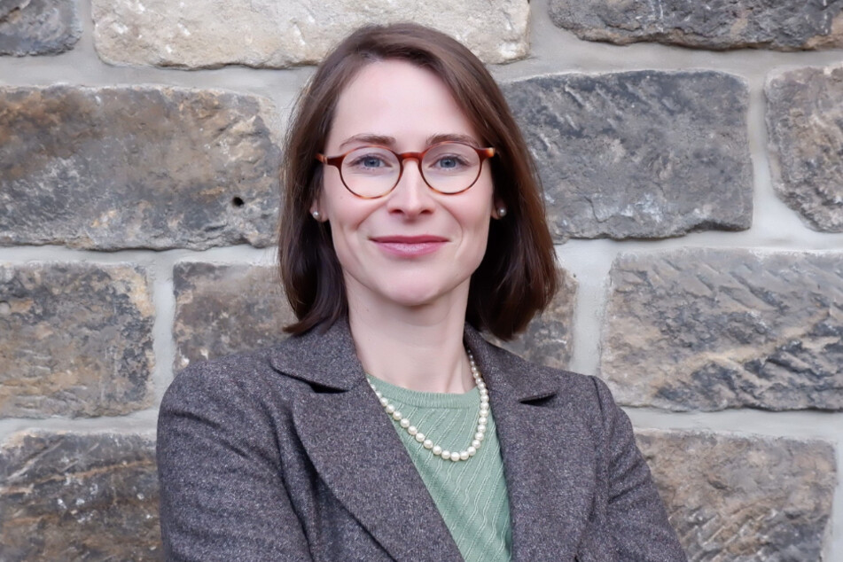 Die neue Schlossherrin Sabine Peinelt-Schmidt.