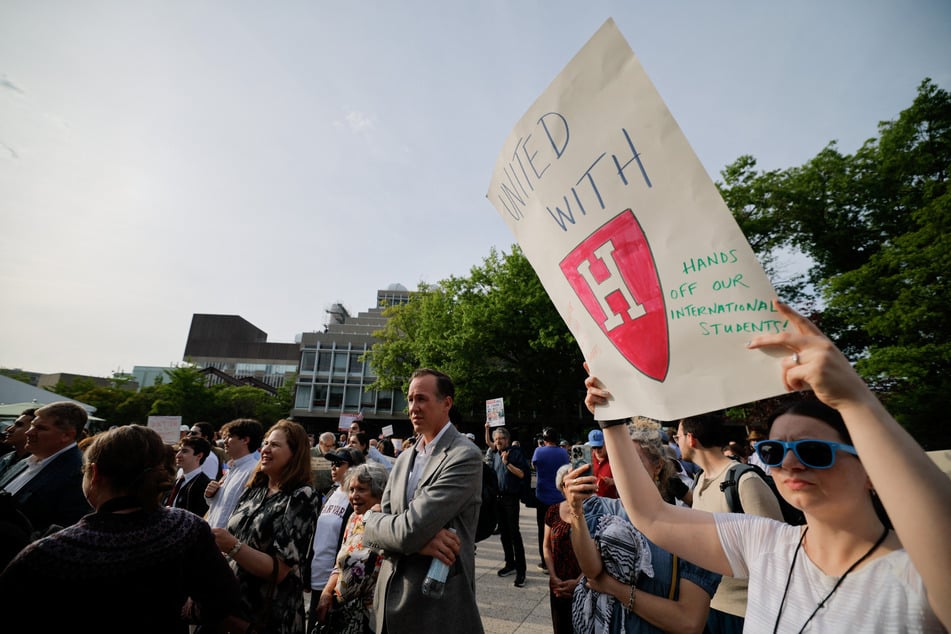 President Donald Trump's administration launched another attack on Harvard University, suspending visas for all international students set to attend the school.