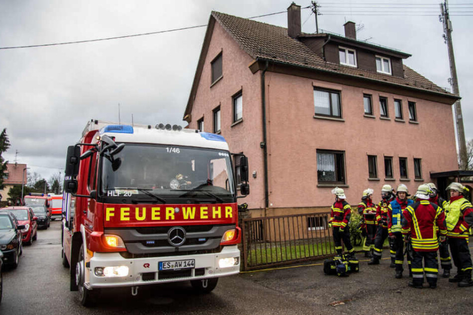 Die Feuerwehr war mit mehreren Einsatzkräften vor Ort.