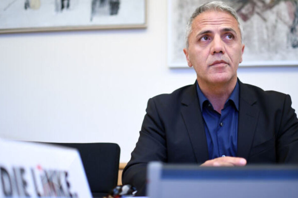 Hakan Tas nimmt im Abgeordnetenhaus an einer Sitzung des Berliner Untersuchungsausschusses zum Terroranschlag auf dem Breitscheidplatz teil.