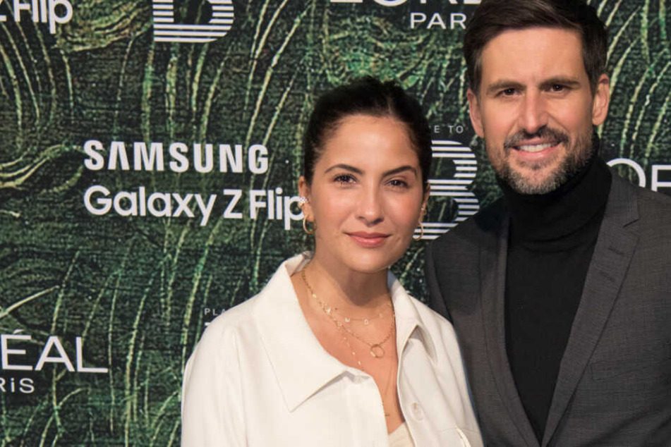 Die Schauspieler Tom Beck und Chryssanthi Kavazi kommen zum "PLACE TO B Pre-Berlinale-Dinner"