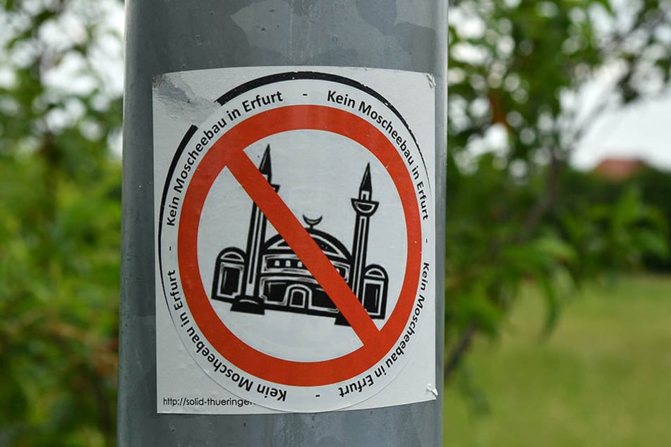 In Erfurt stößt die geplante Moschee nicht nur auf Gegenliebe.