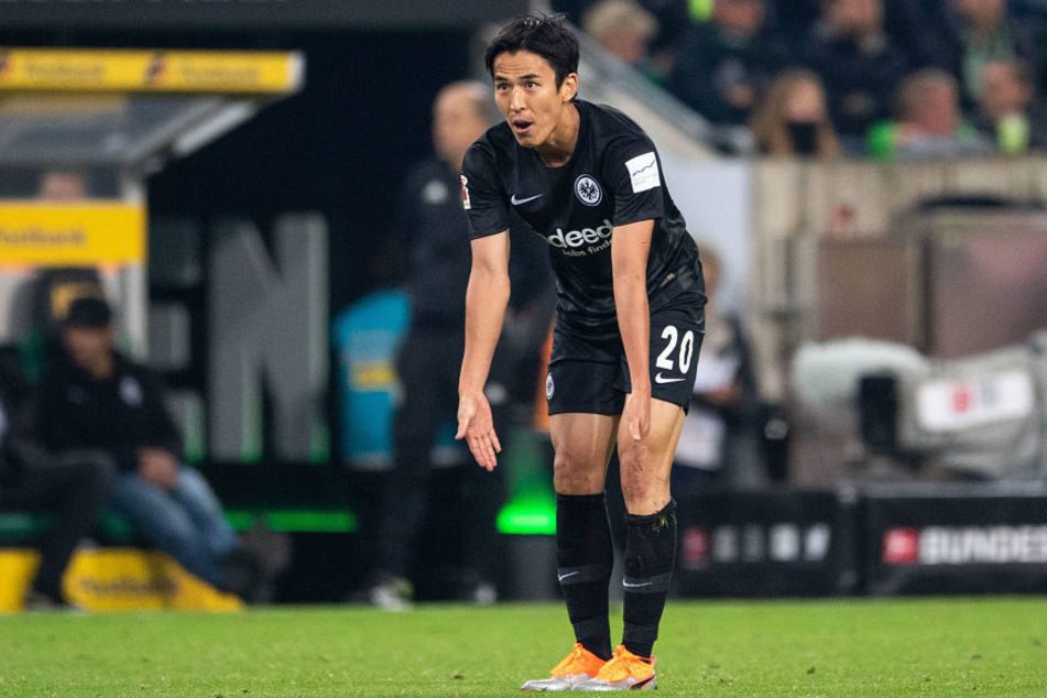 Verstand nach dem Debakel in Mönchengladbach die Welt nicht mehr: Eintracht-Mittelfeldmotor Makoto Hasebe.