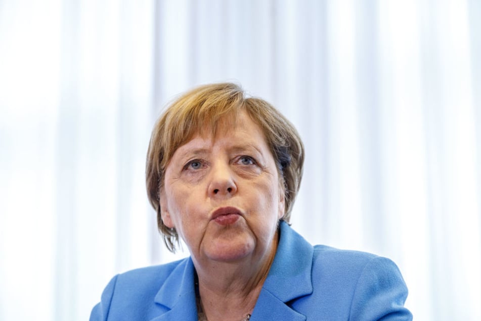 Angela Merkel besuchte am Donnerstag Sachsen.