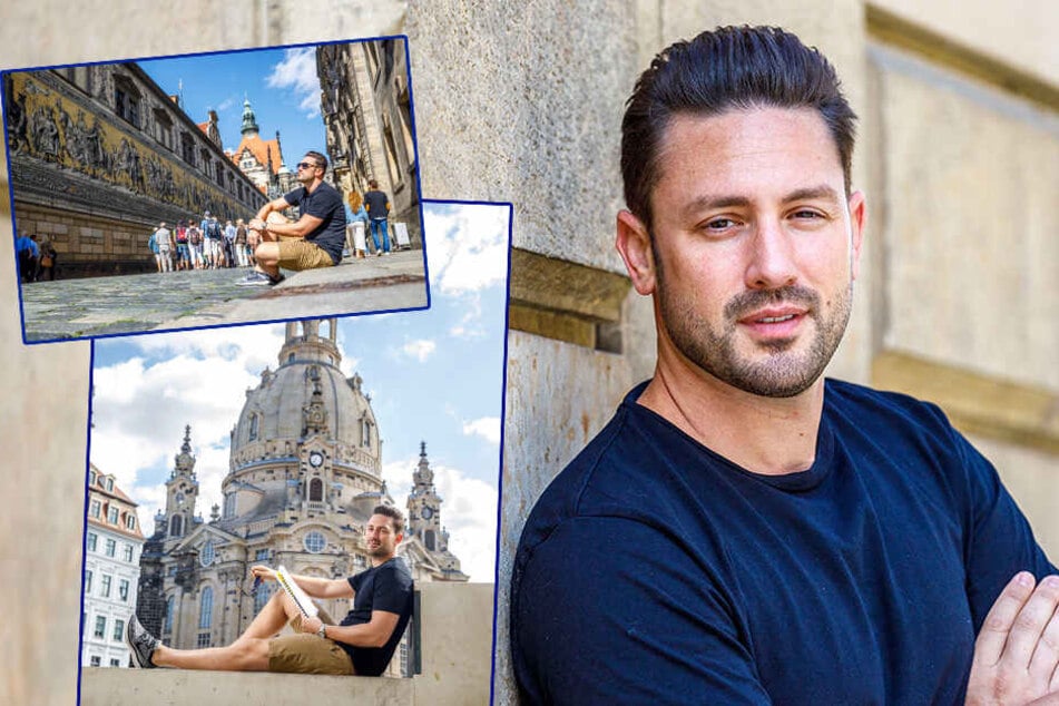 Ex-Bachelor Daniel Völz auf Tour in Dresden: Seine besondere Verbindung zur Frauenkirche
