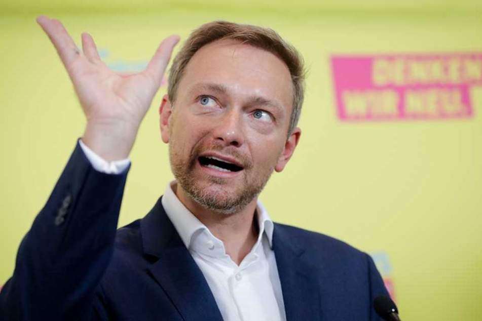 Der FDP-Spitzenkandidat Christian Lindner (38).