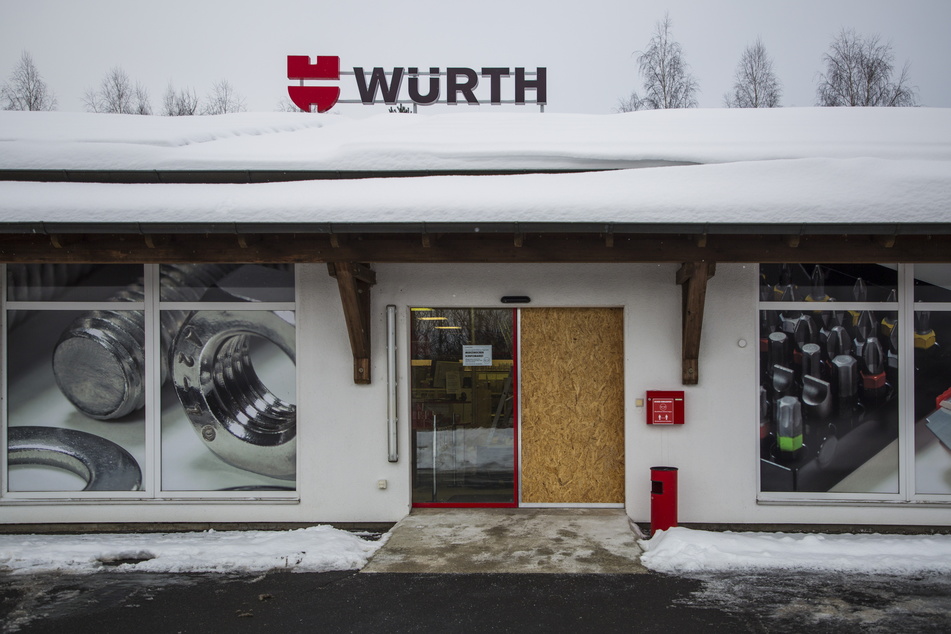 In dieser Würth-Niederlassung stahlen Einbrecher innerhalb kürzester Zeit Werkzeuge im Wert von bis zu 10.000 Euro.