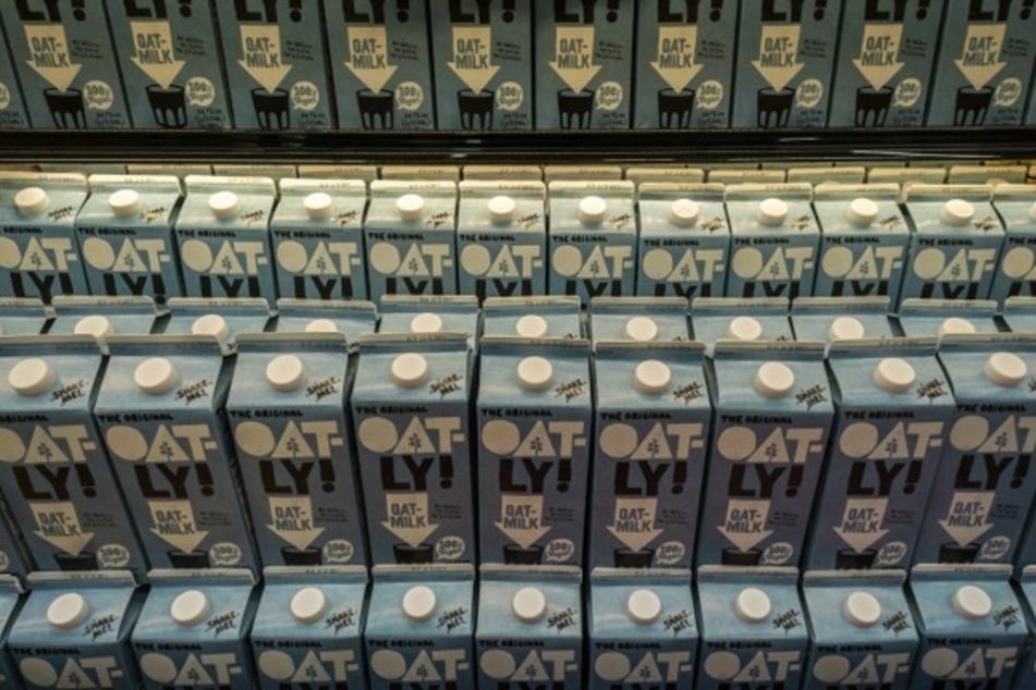 To be found in shops all around the world: oat milk products from the company Oatly.