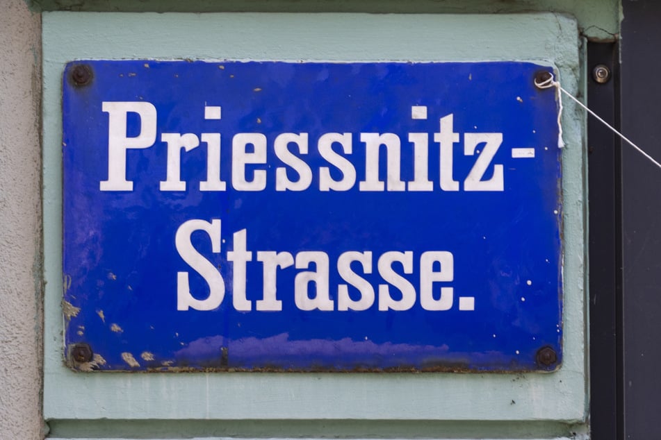 Hier fehlen schattenspendende Straßenbäume, sagt die "Initiative Prießnitzallee".
