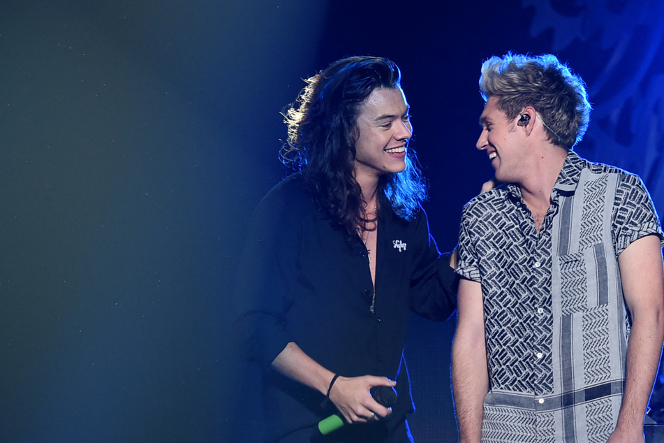 Fans are speculating that Harry Styles (l) may be featured on Niall Horan's new album.