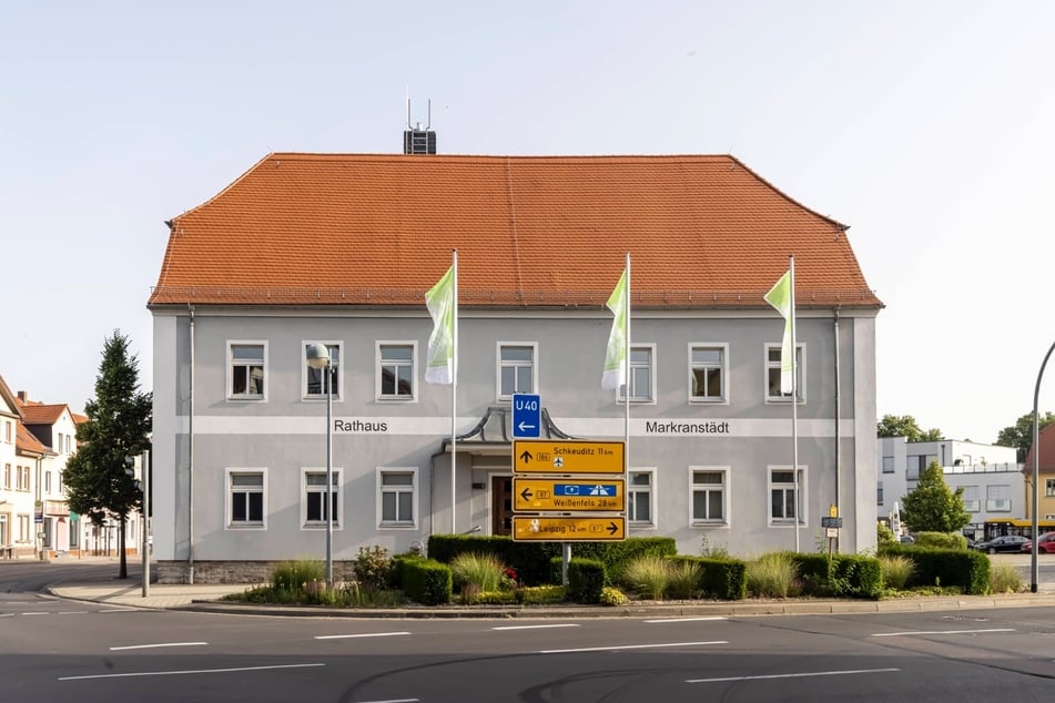 In das Markranstädter Rathaus wurde am Wochenende eingebrochen. (Archivbild)