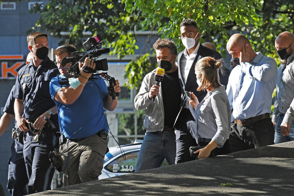 Der Medienandrang bei dem Prozess um Boateng war groß.