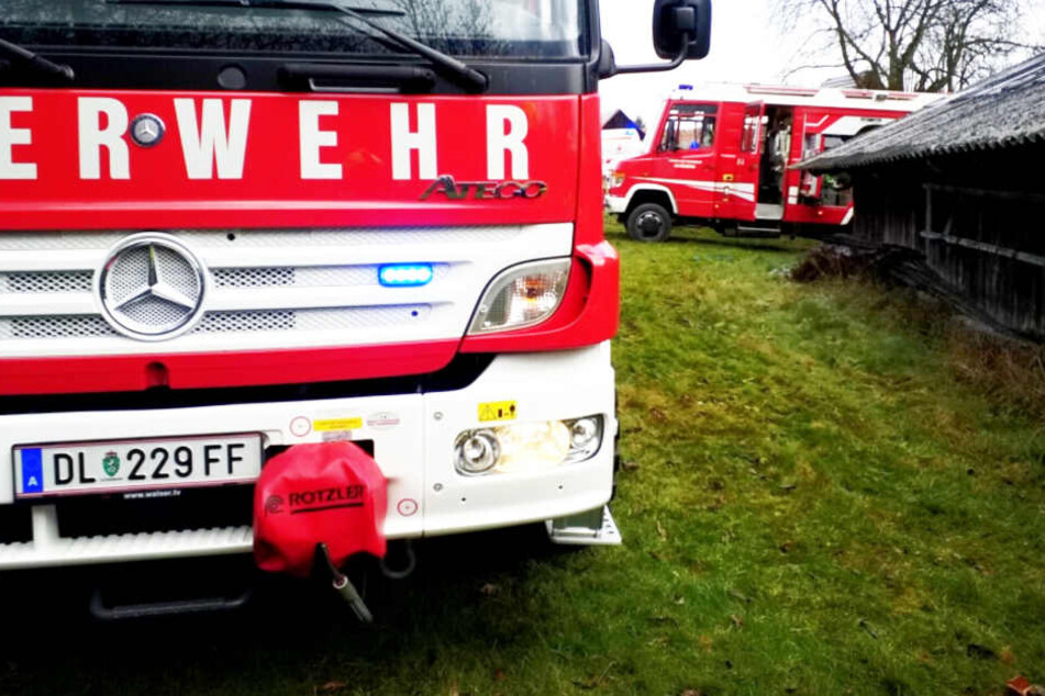 Drei Feuerwehren waren im Einsatz.