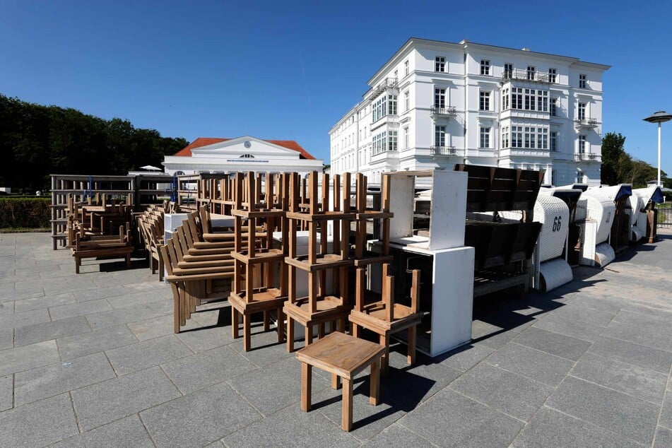 Das Grand Hotel Heiligendamm bereitet sich auf die Eröffnung vor