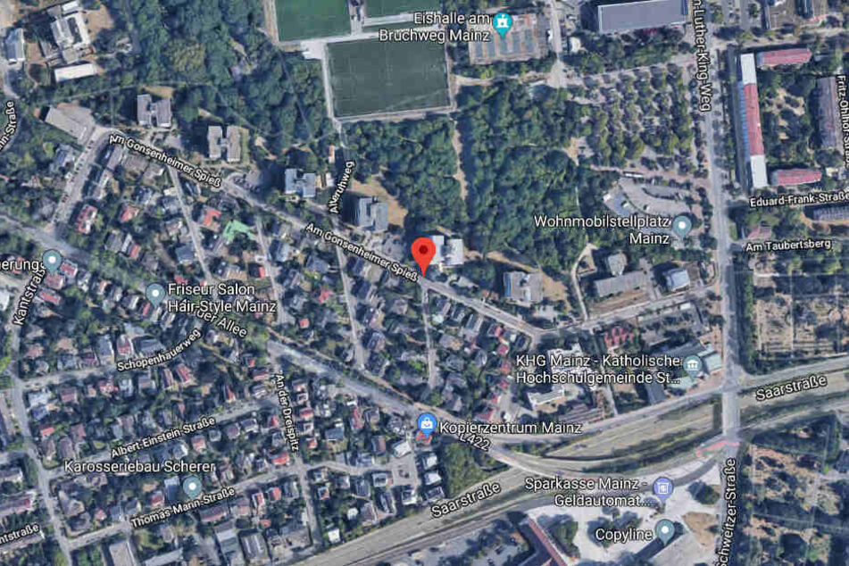 Der Unfall passierte am Mittwochabend gegen 22.20 Uhr Am Gonsenheimer Spieß.