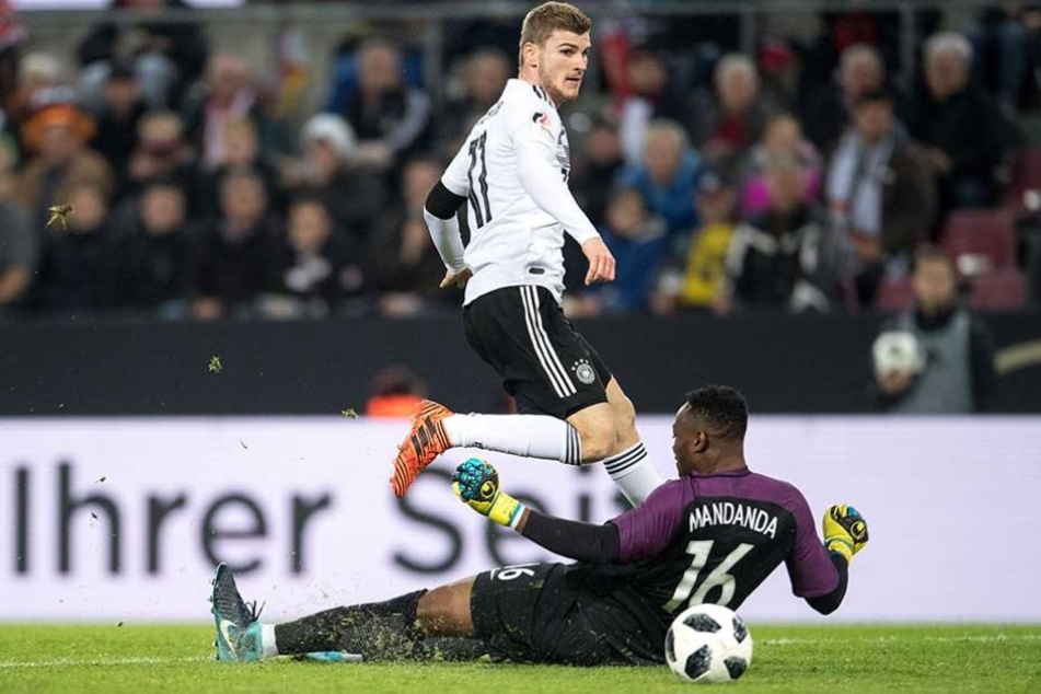 Timo Werner trifft zum 1:1.