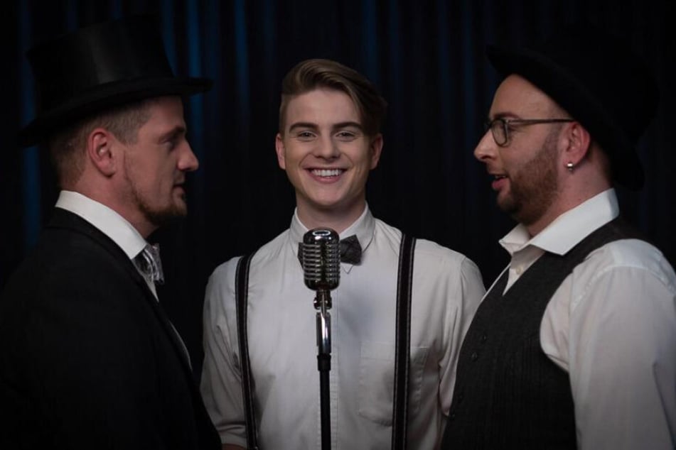 Ric Einenkel (40, v.l.), Vincent Gross (22) und Sebastian Seidel (36) machen jetzt gemeinsame Sache: Am Freitag erscheint ihre Single "Nicht allein sein".