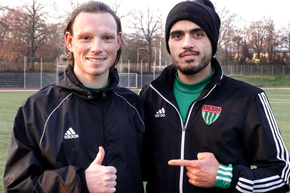 Mohamad Awata (r.) hat in seinem Leben bereits einiges erlebt.