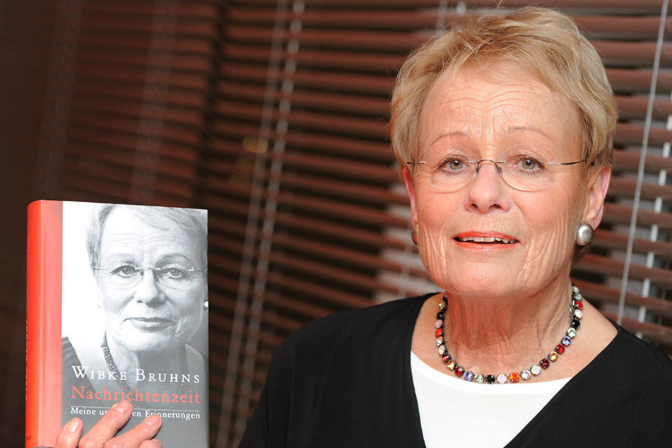 Wibke Bruhns (80) engagierte sich im Wahlkampf schon für die SPD.