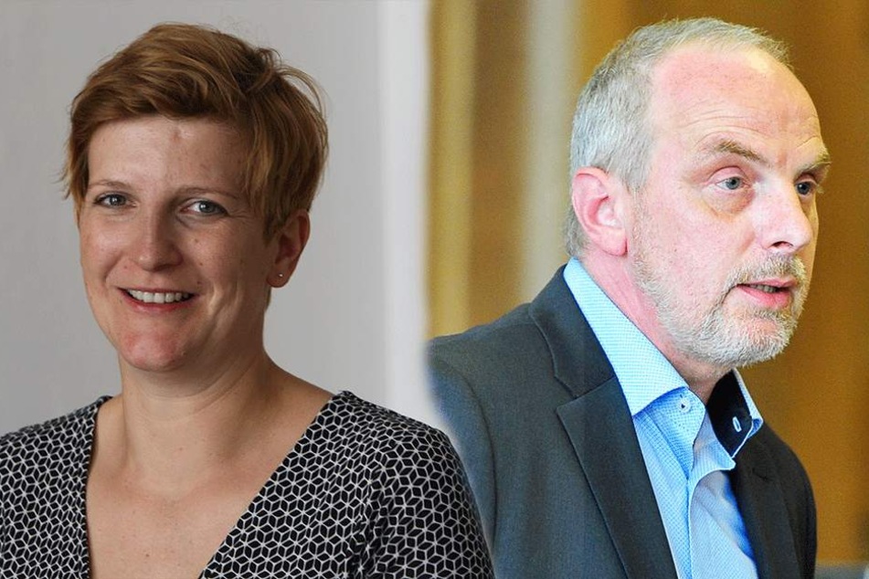 Susann Rüthrich (41) und Detlef Müller (54).
