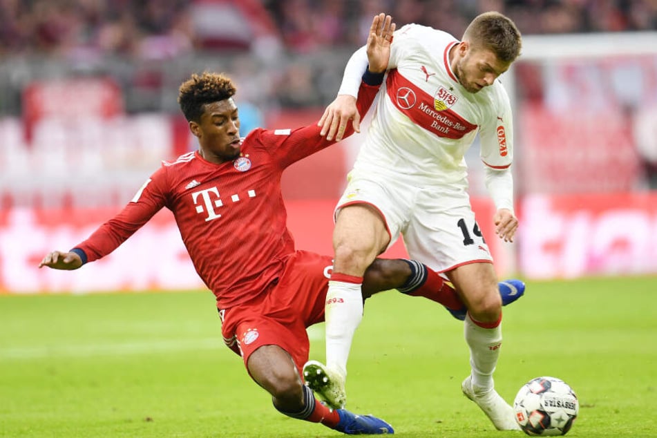 Hart umkämpft: Bayerns David Alaba versucht Alexander Esswein den Ball abzuluchsen.