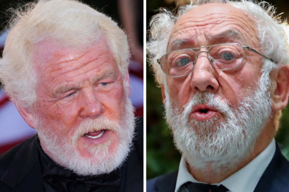 Sehen sich sogar ähnlich: Nick Nolte (77, li.) spielt die Rolle von Dieter Hallervorden (82) in "Honey in the Head".