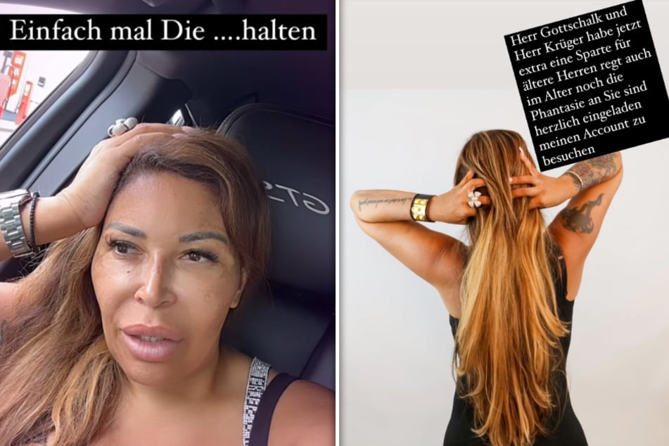 Patricia Blanco passt es nicht, dass Thomas Gottschalk (74) sie nicht auf OnlyFans anschauen will.