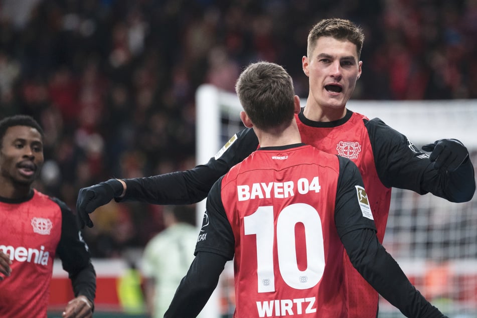 Bayer-Stürmer Patrik Schick (28) durfte in Berlin über sein insgesamt 48. Tor für die Werkself in der Bundesliga jubeln.