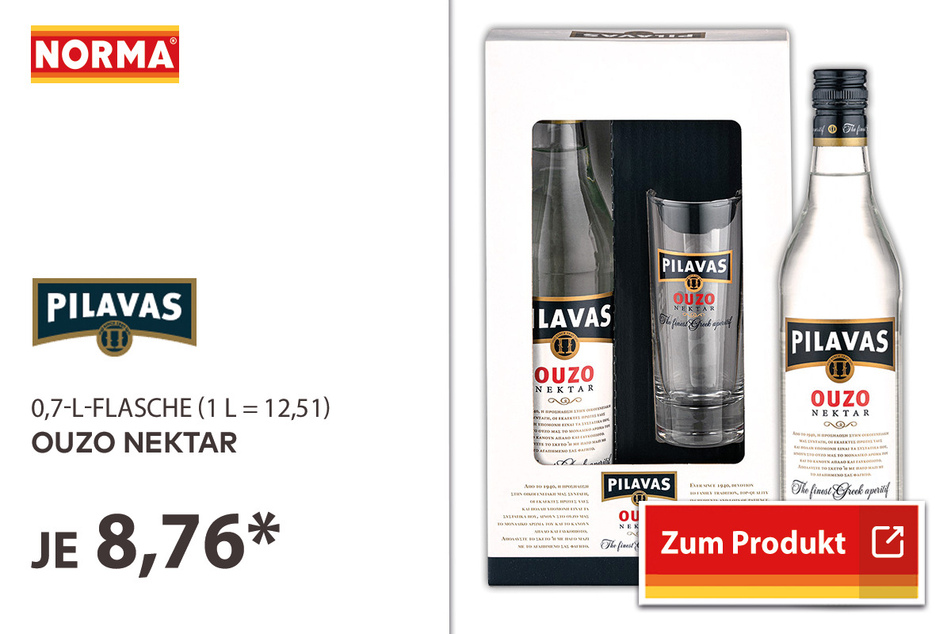 Ouzo Nektar für 8,76 Euro