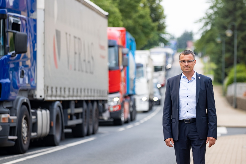 Hart gekämpft: Ralf Rother (49), Bürgermeister von Wilsdruff.