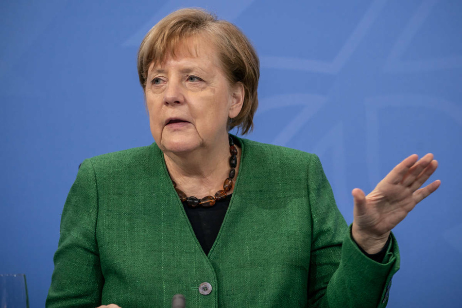 Bundeskanzlerin Angela Merkel (66, CDU), verkündet bei einer Pressekonferenz im Kanzleramt die geschlossenen Vereinbarungen nach den Beratungen von Bund und Ländern.