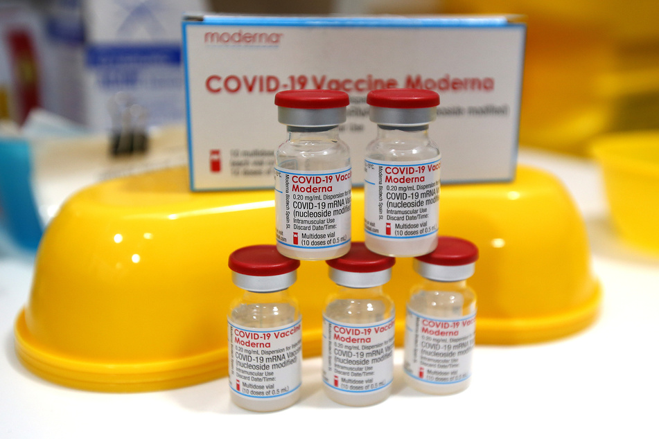 Der COVID-19-Impfstoff von Moderna.