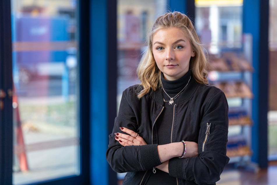 Die Juso-Landesvorsitzende Sophie Ringhand (25).