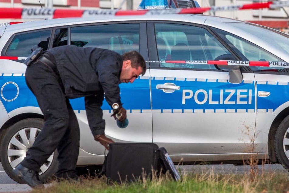 Die Polizei sperrte einige Straßen ab.