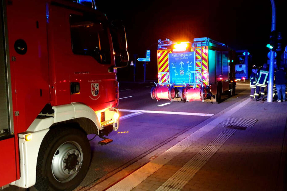 Feuerwehrleute waren vor Ort im Einsatz.