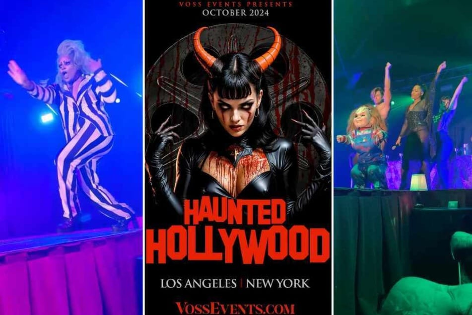 If you like live music, themed cocktails and food, and legendary horror characters like Chucky and Beetlejuice, you'll love Haunted Hollywood!