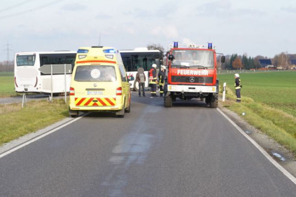 Die Straße musste voll gesperrt werden.