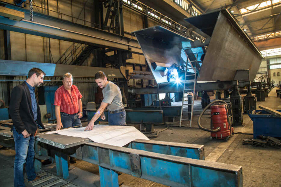 Im "Stahl- und Brückenbau Niesky" arbeiten hochspezialisierte Kräfte, die Firma hat einen exzellenten Ruf in der Branche. Trotzdem soll im Januar Schluss ein.