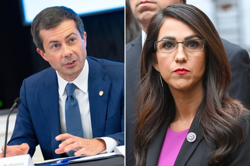 Congresswoman Lauren Boebert and Secretary of Transportation Pete Buttigieg have been feuding on social media over credit for a recent infrastructure bill.