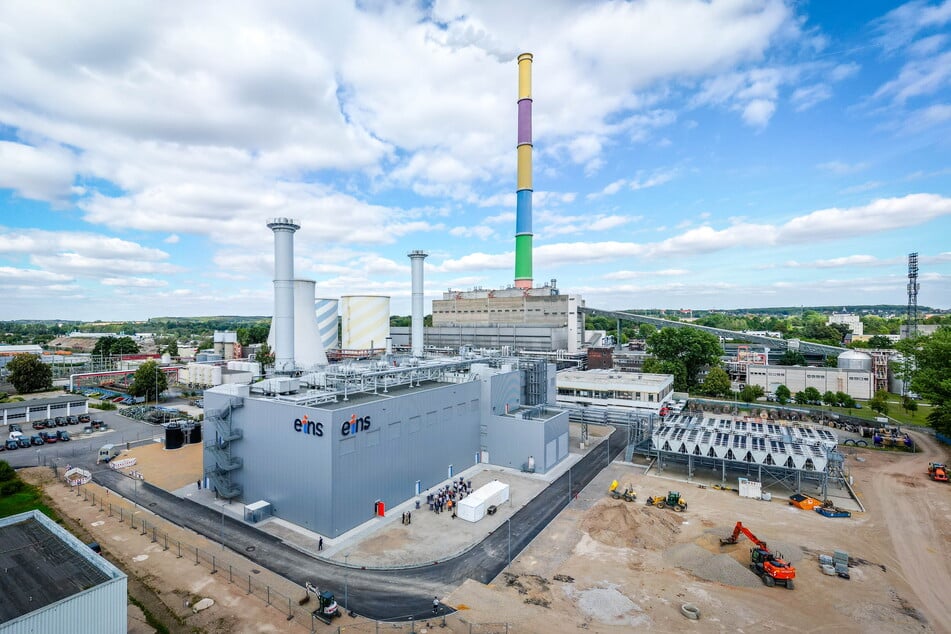 Das neue Motorenheizkraftwerk in Furth löst die Braunkohle-Verbrennung in Chemnitz ab.