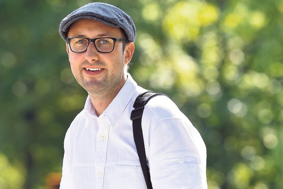 Mathias Körner (38) kämpft seit Jahren um die Gorbitzer „Ostmoderne“.