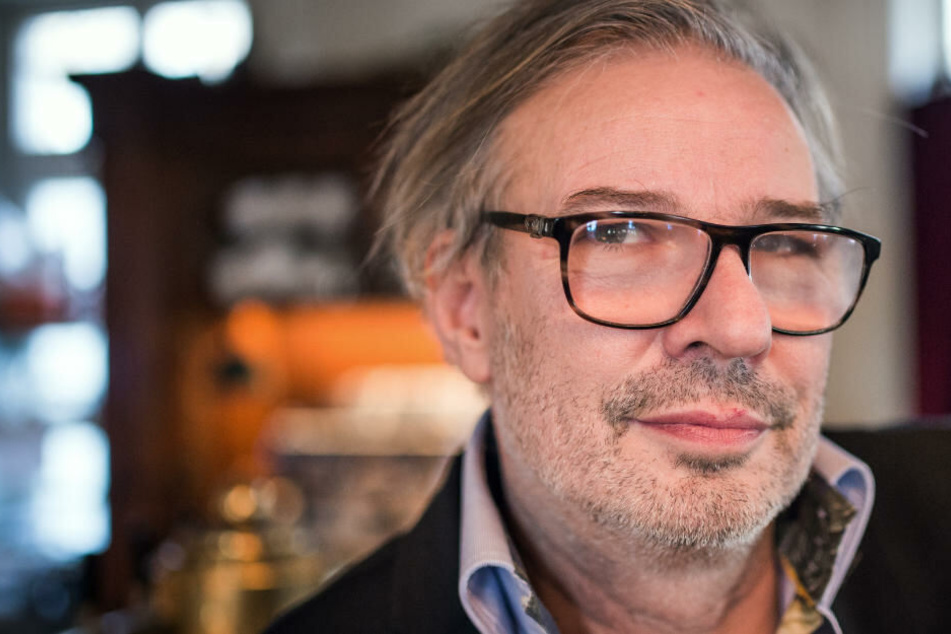 Der Regisseur und Schauspieler Leander Haußmann, aufgenommen beim Presse-Lunch des FilmFernsehFonds (FFF) Bayern. (Archivbild)