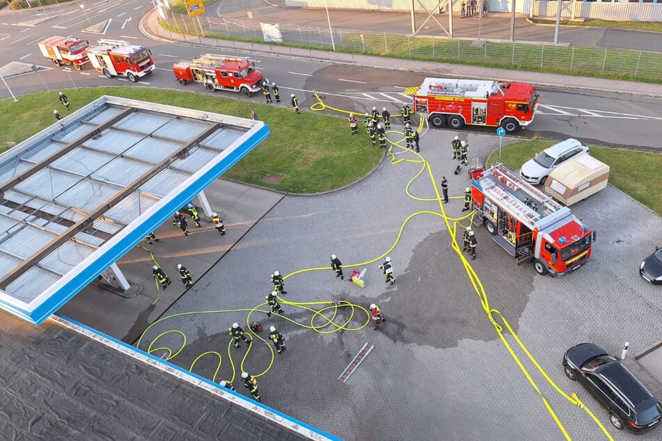 Die Freiwillige Feuerwehr Pausa löschte den Brand.