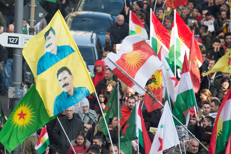 Eine frühere Kurden-Demo im Jahr 2018 in Köln.