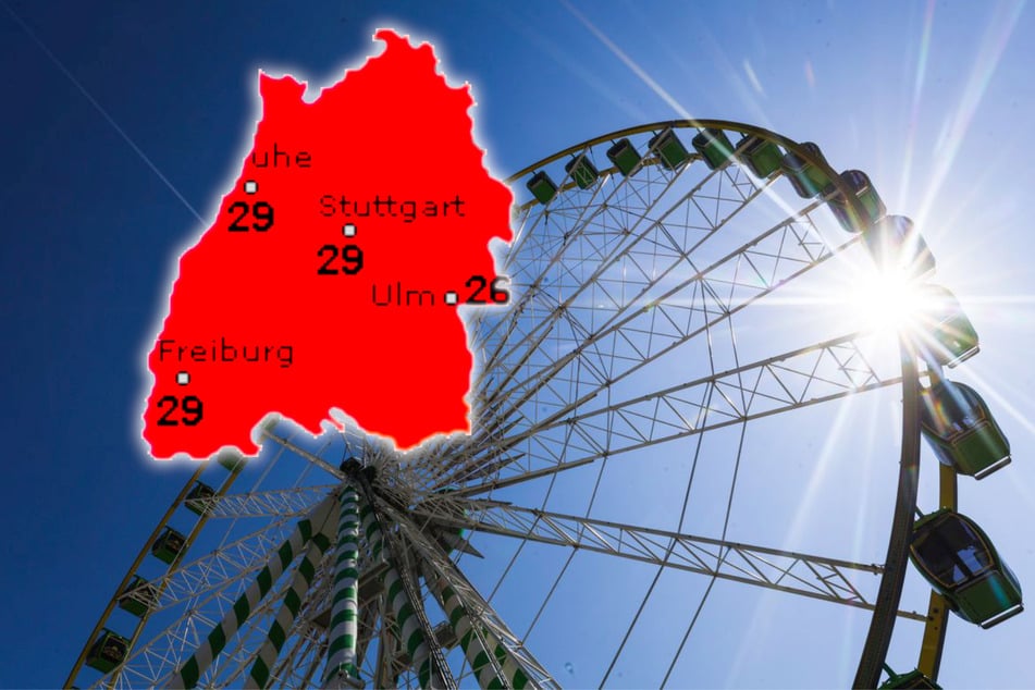 Pünktlich zur Eröffnung des Cannstatter Wasen am Samstag in Stuttgart wird es noch einmal richtig heiß.