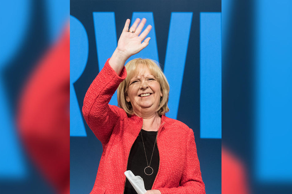 Hannelore Kraft rechnet sich mit der SPD Chancen auf die Macht in NRW aus.