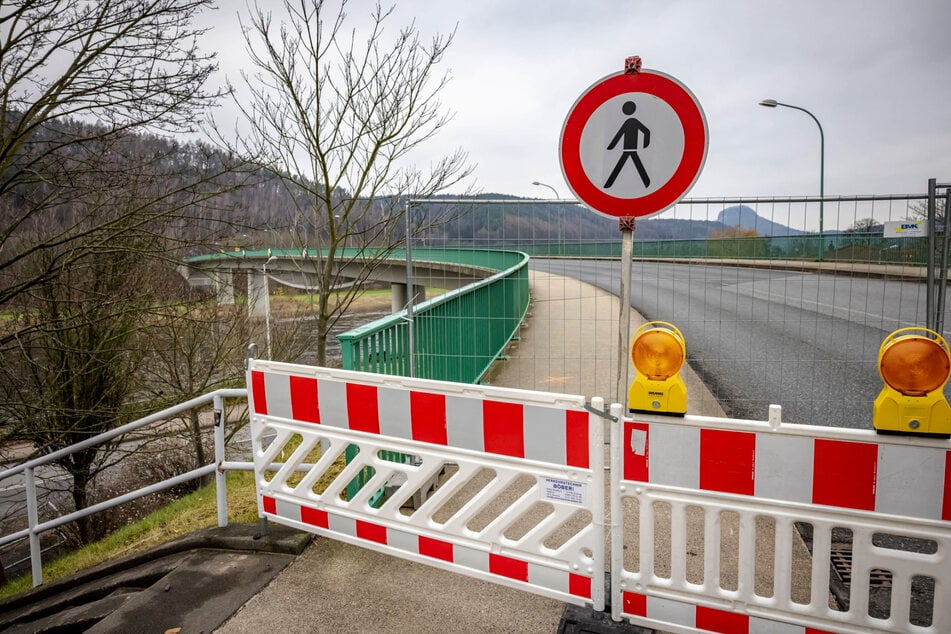 Die Zukunft der Elbbrücke bei Bad Schandau ist immer noch ungewiss.