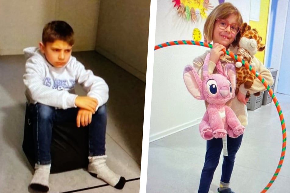 Louis B. (9) und Mimoza M. (6) sind seit Sonntagvormittag verschwunden.