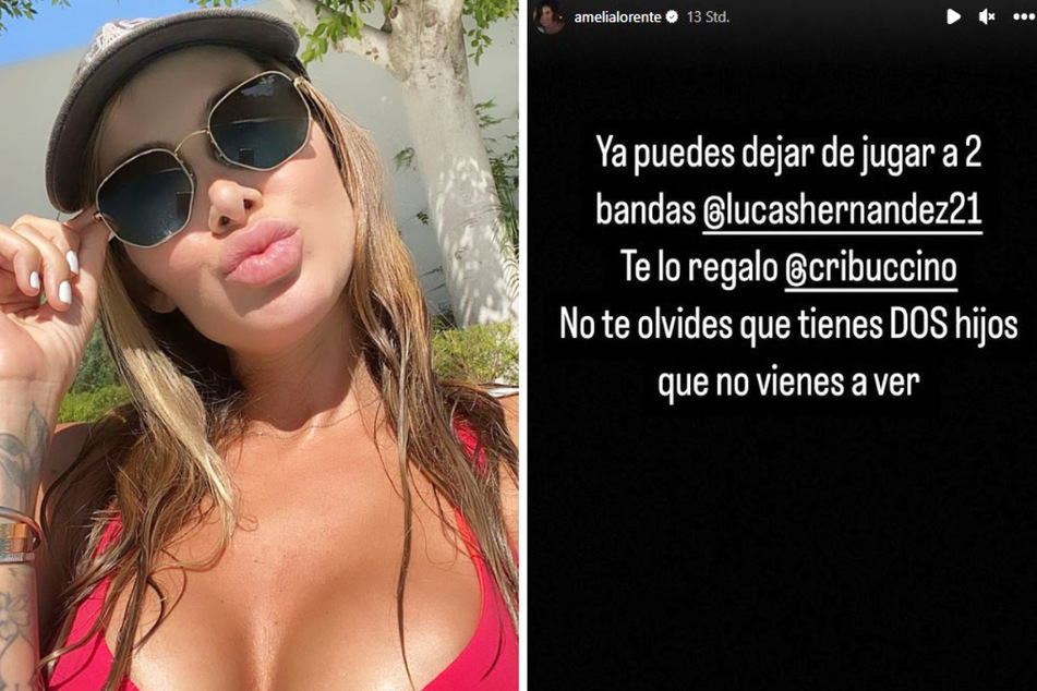 Amelia Lorente (35) hat auf Instagram für Aufsehen gesorgt und schwere Vorwürfe gegen ihren Ehemann Lucas Hernández (27) erhoben.